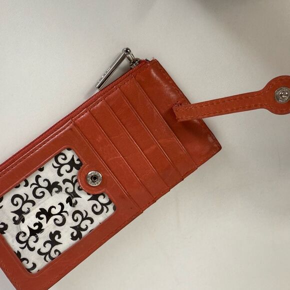 Hobo Linn Slim Leather Wallet Card Case - Picture 5 of 7